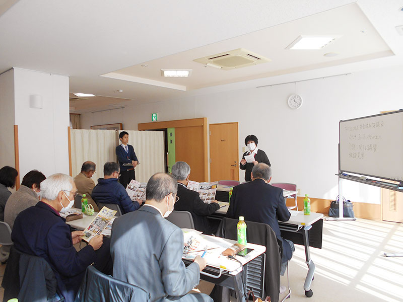 民生委員による施設見学会受入れ