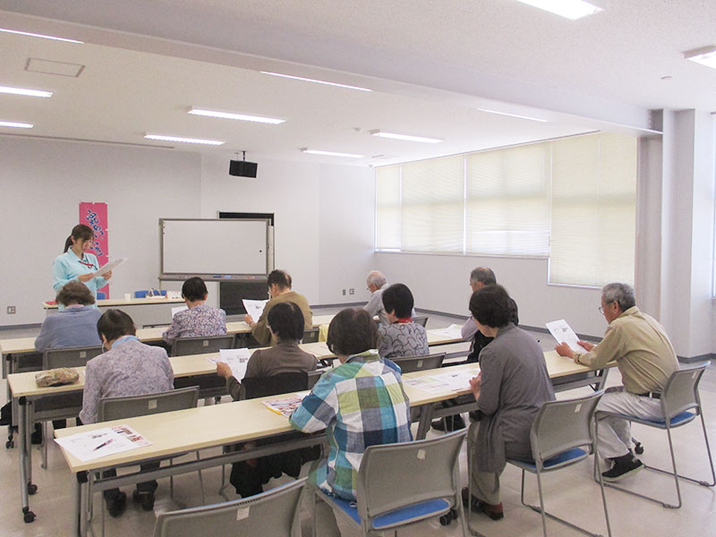 管理栄養士による栄養講座(いきいきサロン)